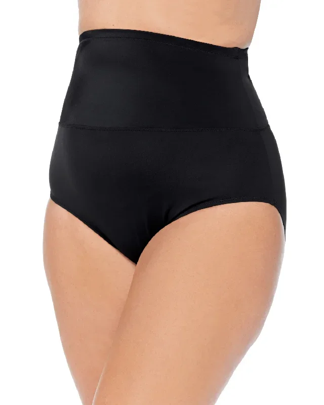 2024 Leilani Plus Solids High Waisted Control Brief Bottom - J850093