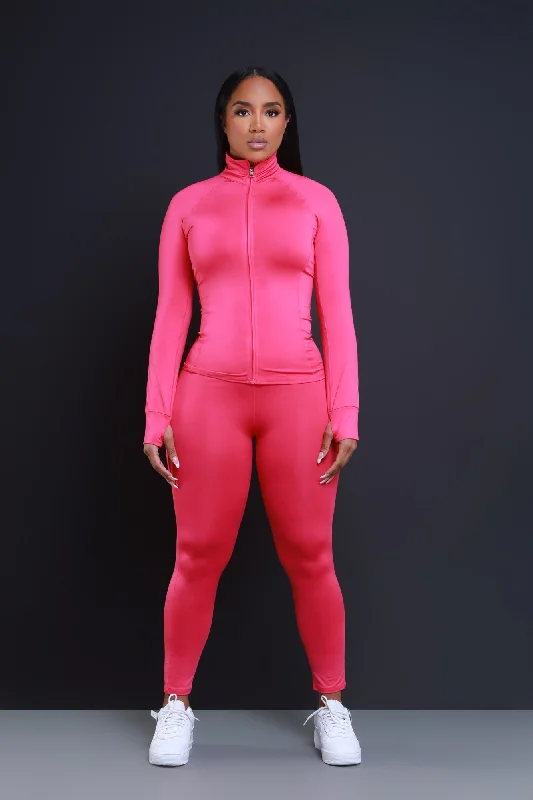 Easy Fit Athletic Set - Magenta