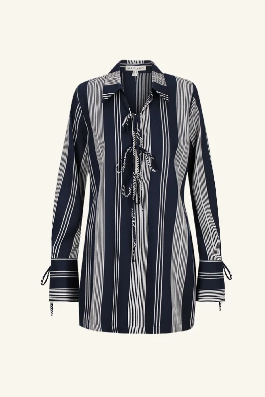 harlow-shirt-tie-mini-dress-dark-navy-ivory