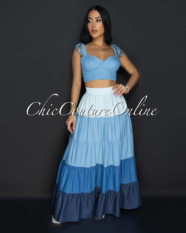 seena-denim-crop-top-maxi-ruffle-skirt-set