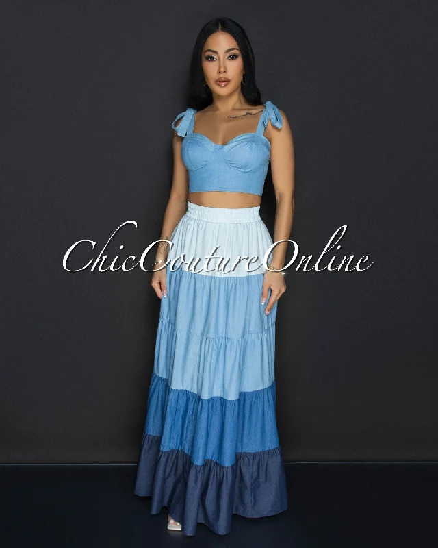 seena-denim-crop-top-maxi-ruffle-skirt-set