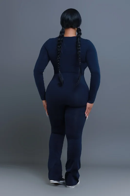 skip-the-line-flared-legging-set-navy-blue