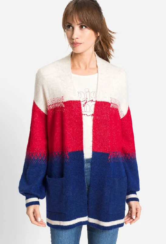 Colour Block Cardigan