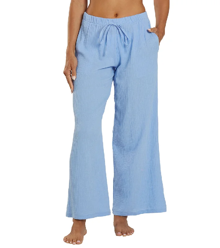 J.Valdi Women's Cozumel Beach Pant Cover Up Periwinkle