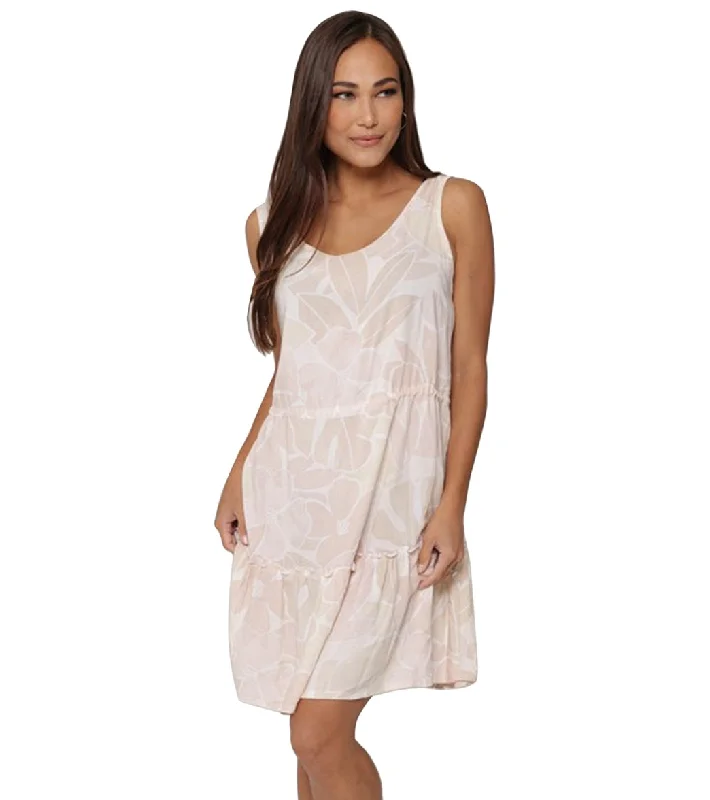 J.Valdi Women's Malibu Low Back Ruffle Cover Up Dress