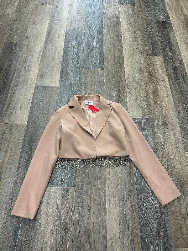 Tan Blazer Goldie, Size Xs