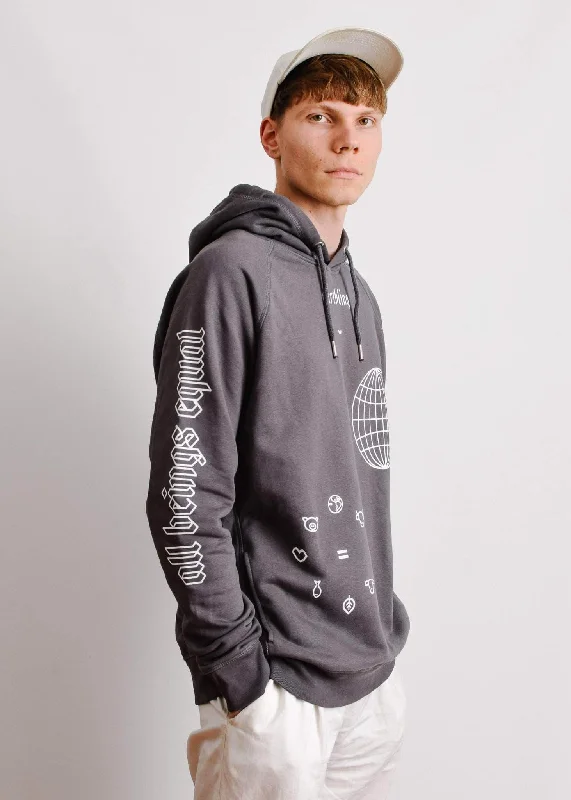 Earthling - Hoodie - Charcoal - ORGANIC x RECYCLED