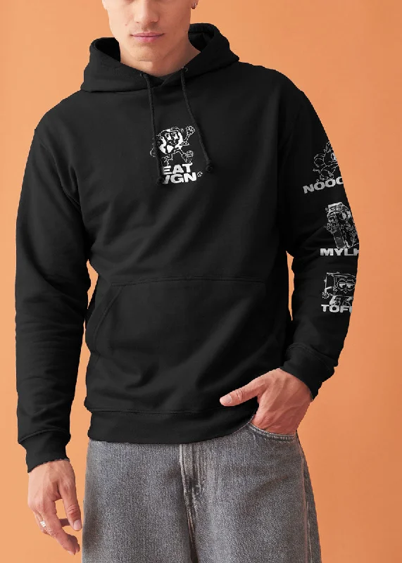 EAT VGN - Hoodie - Black