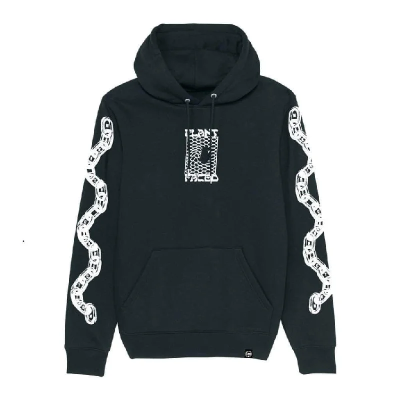 Make The Connection Hoodie - Black - ORGANIC X RECYCLED