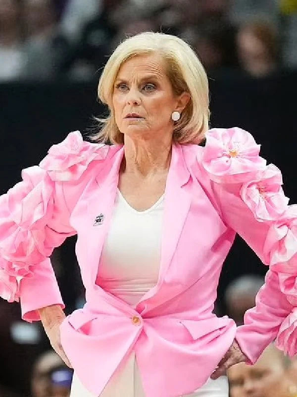 Kim Mulkey Pink Jacket