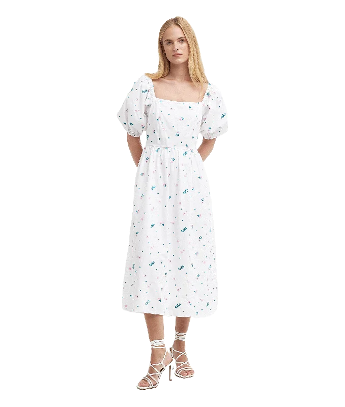 Fairacre Poplin Midi Dress - Multi