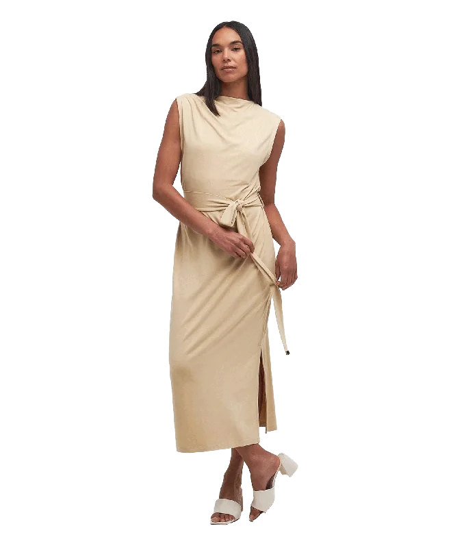 Courtney Midi Dress - Beige