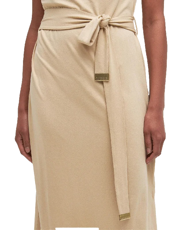 Courtney Midi Dress - Beige