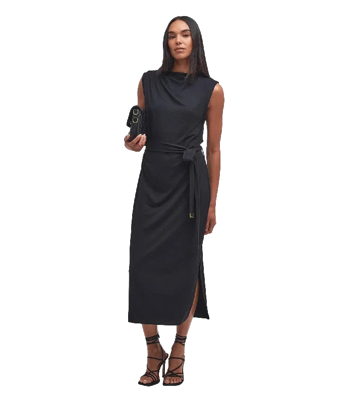 Courtney Midi Dress - Black