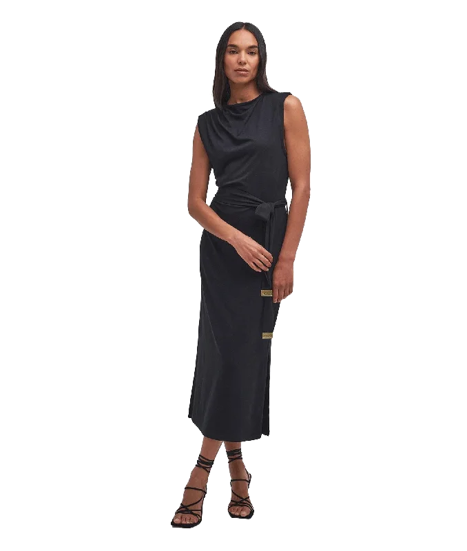 Courtney Midi Dress - Black