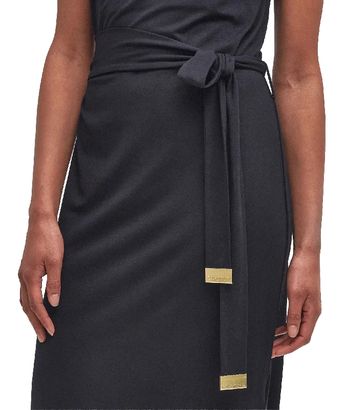 Courtney Midi Dress - Black