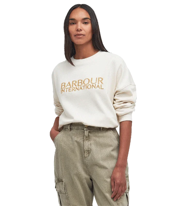 Carla Logo Sweatshirt - Cream