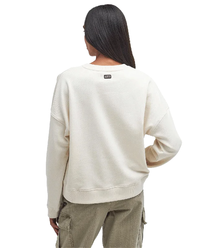 Carla Logo Sweatshirt - Cream