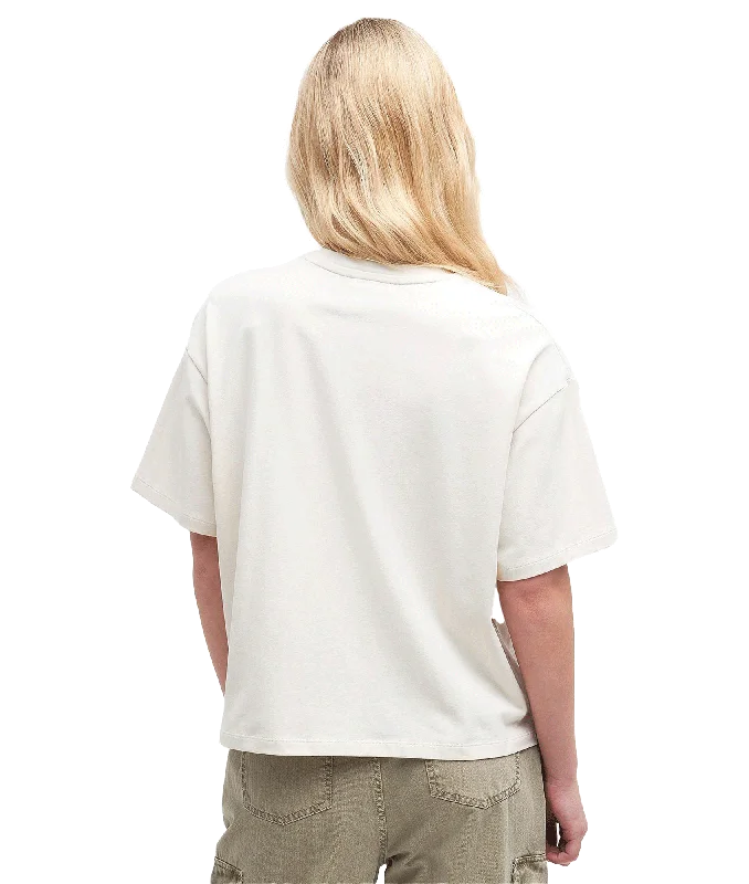 Carla Logo T-Shirt - Cream