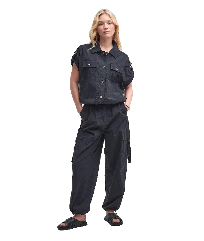 Carla Cargo Trousers - Black