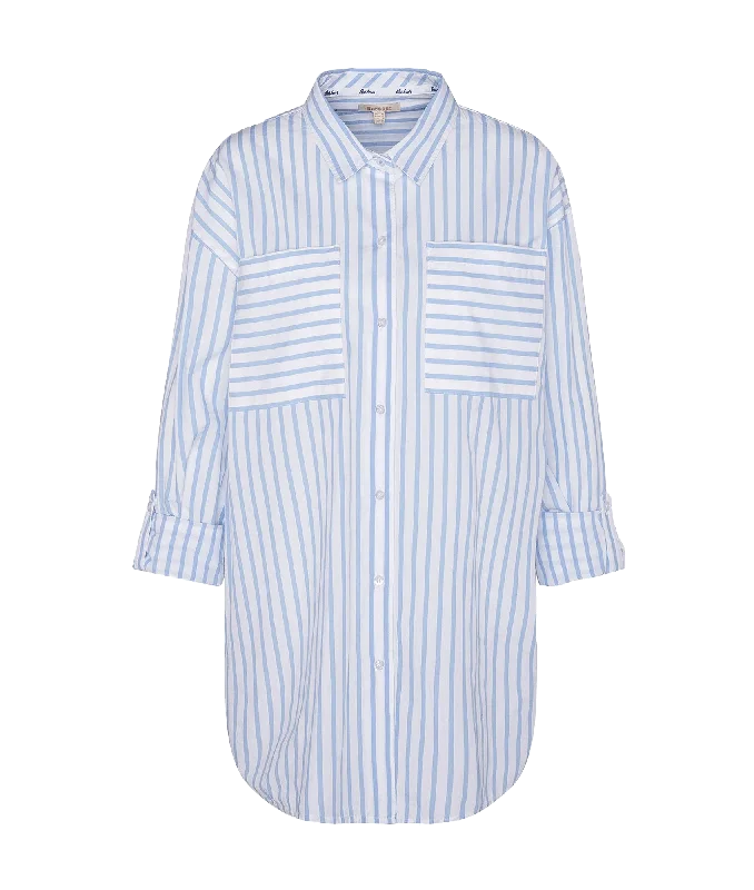 Nicola Striped Relaxed Long-Sleeved Shirt - Multi