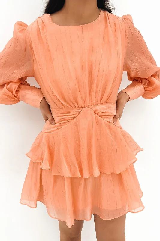 Ariana Mini Dress Orange