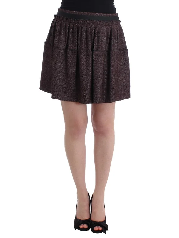 GF Ferre  Short Flannel Women's Skirt