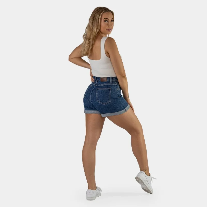 Impact Classic Jeans Shorts - Dark Blue