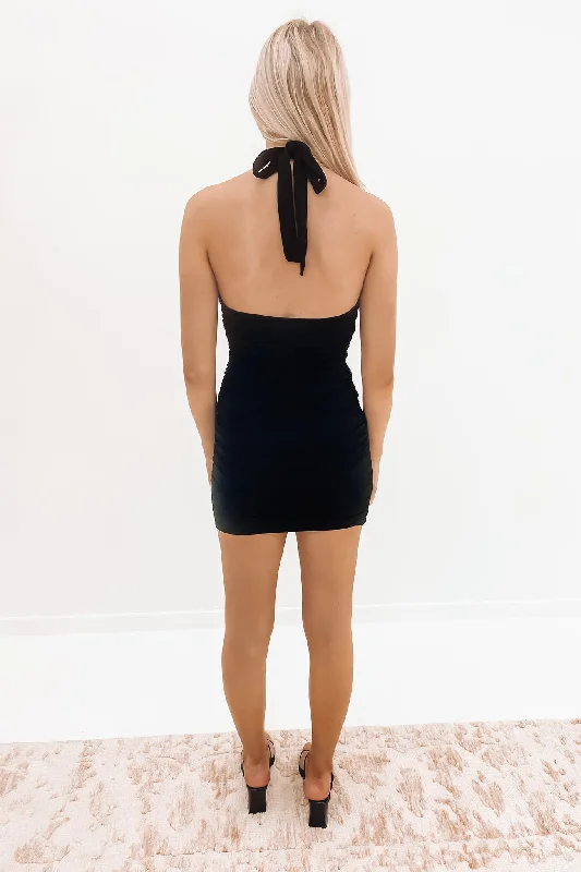 Kyara Mini Dress Black