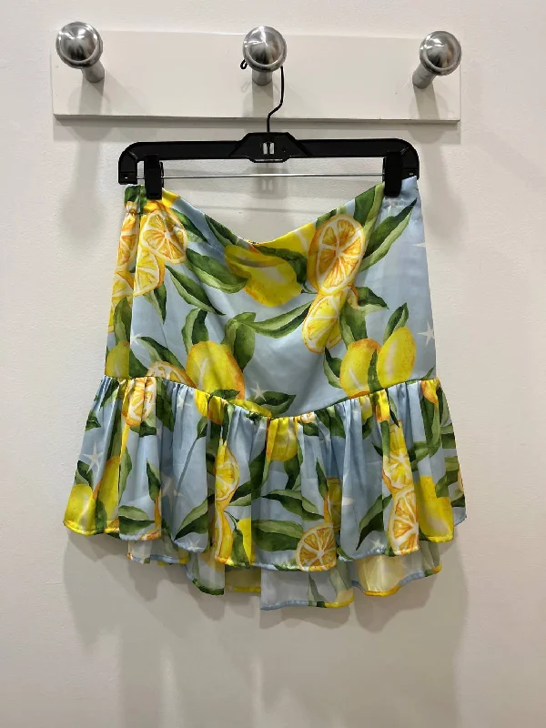 Lemons Jamaica Skirt In Blue