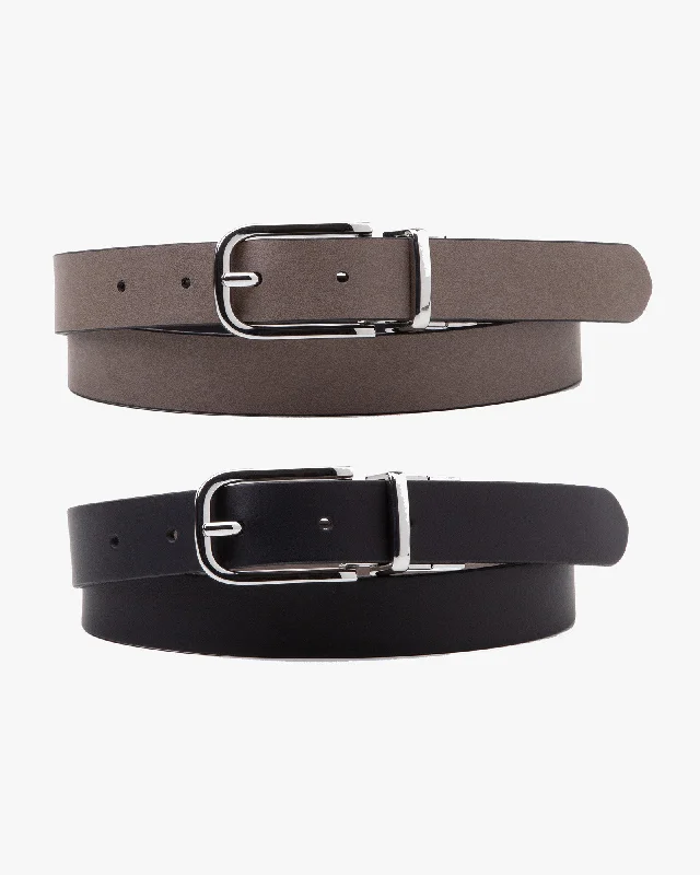 Levi's® Womens Reversible Leather Belt - Black / Brown