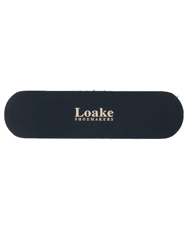 Loake Large Pig Bristle Brush - Black