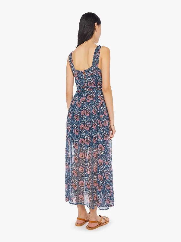 Natalie Martin Jasmine Dress - Vintage Flowers Indigo