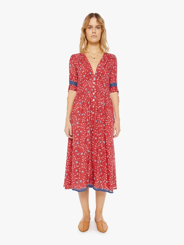 Natalie Martin Layla Dress - Pinwheel Barn Red