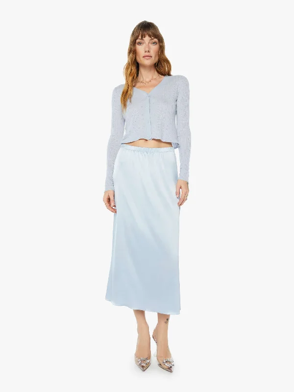 SABLYN Hedy Low Rise Silk Skirt - Whisper