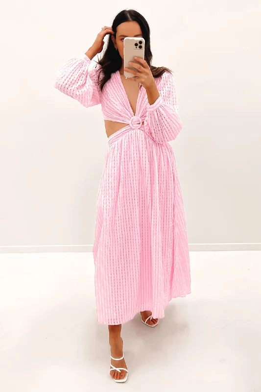 Zane Maxi Dress Pink