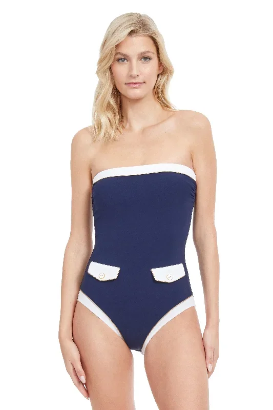 GOTTEX HIGH CLASS BANDEAU  ONE PIECE SWIMSUIT