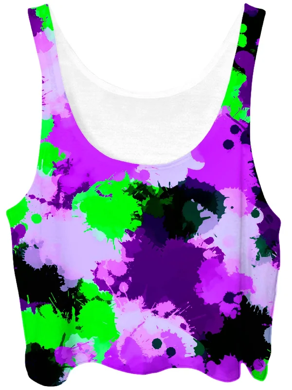 Acid Melt Crop Top