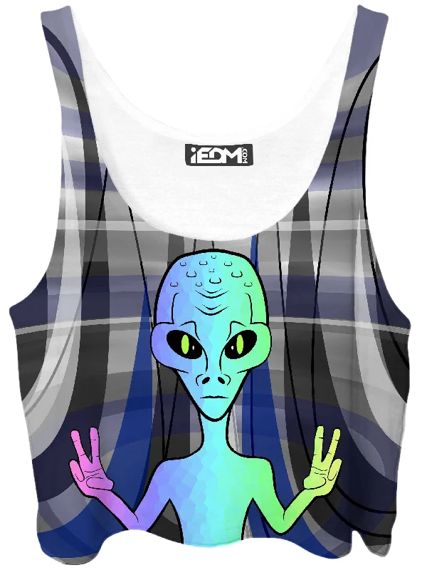 Alien Arrival Crop Top