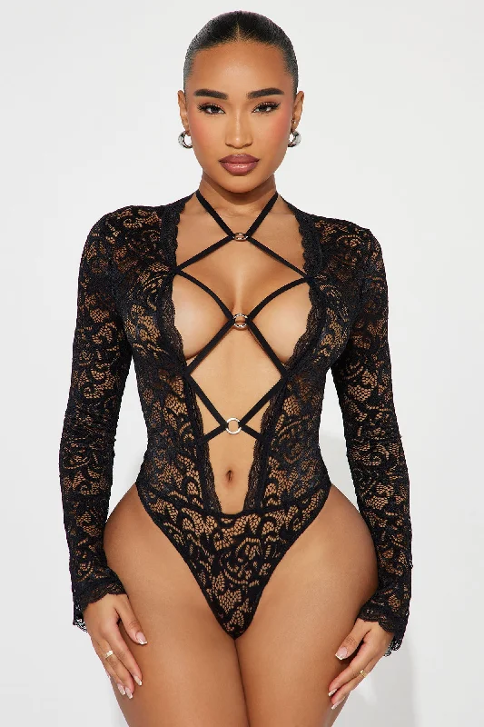 Better Without You Bodysuit - Black