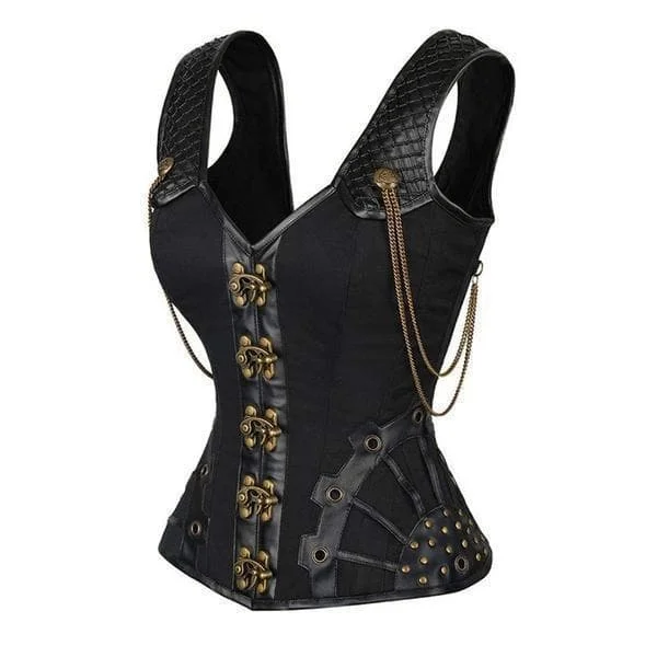 black-overbust-steampunk-corset