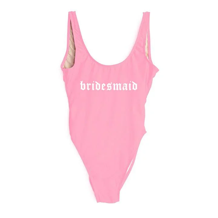 BRIDESMAID // NEW FONT [SWIMSUIT]