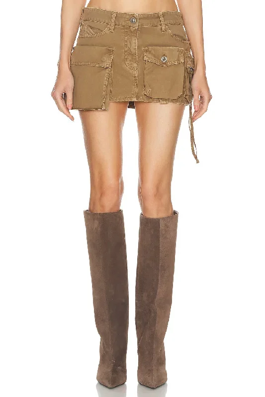 Cargo Mini Skirt