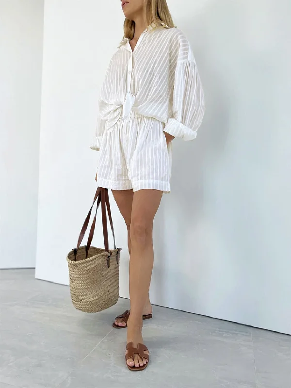 cloud-nine-pinstripe-two-piece-shorts-set