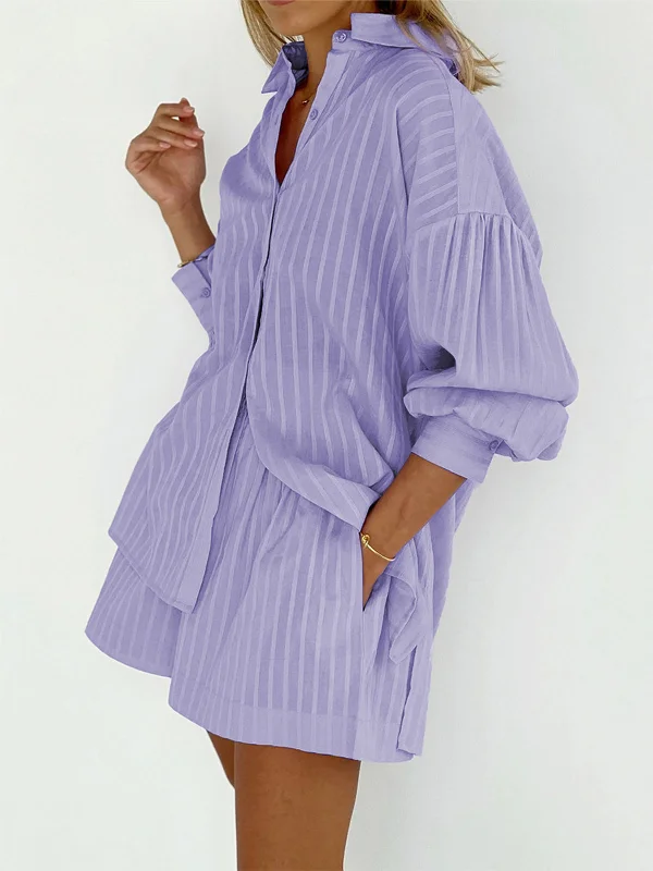 cloud-nine-pinstripe-two-piece-shorts-set