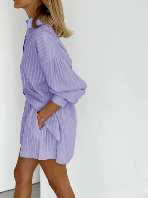 cloud-nine-pinstripe-two-piece-shorts-set