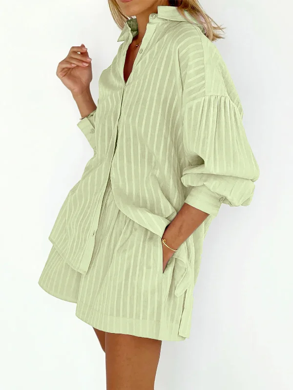 cloud-nine-pinstripe-two-piece-shorts-set