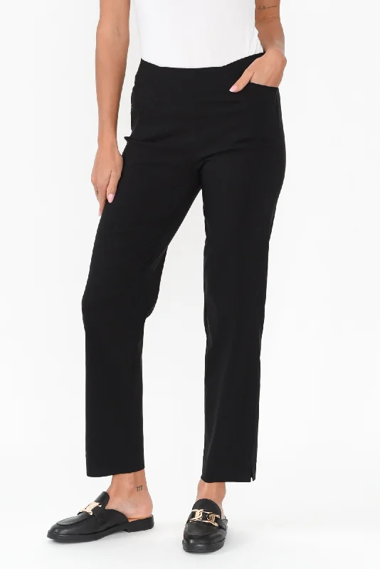 Cody Black Stretch Pants