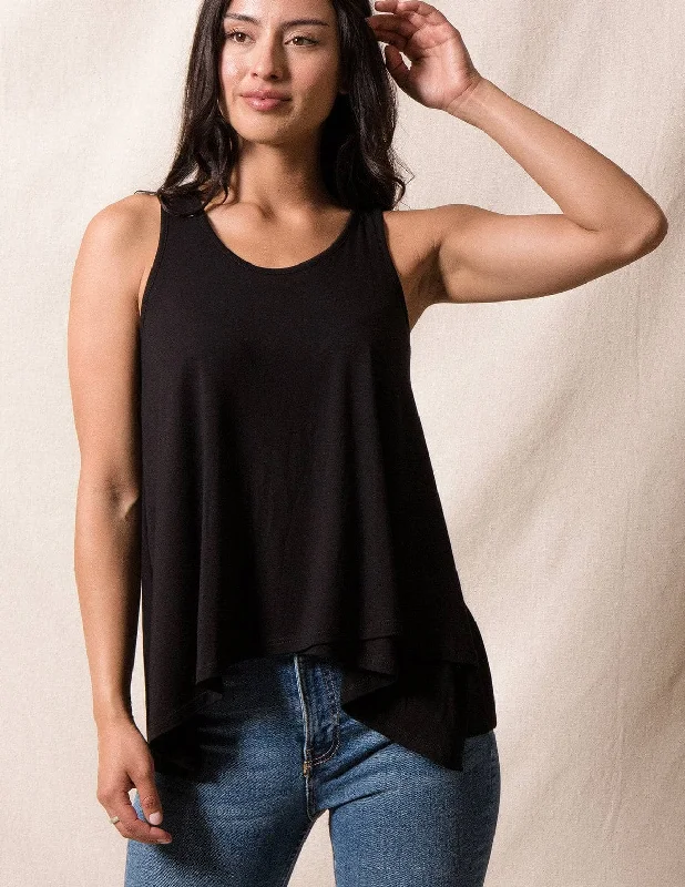 Bamboo Layered Tank - As-Is-Clearance