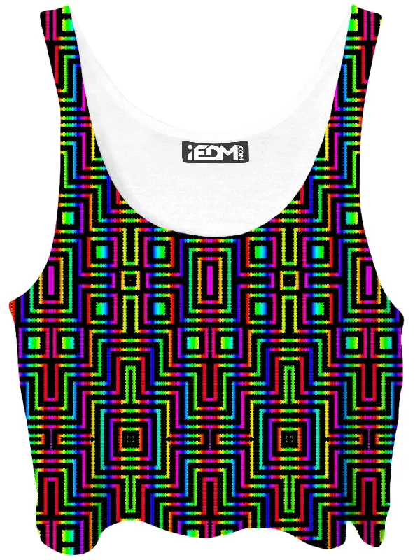 DMT Blocks Crop Top